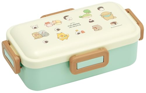 スケーター(Skater) 弁当箱 530ml 抗菌 ふんわり盛れる ドーム型フタ 日本製 なんでもいきもの PFLB6AG69367 送料無料