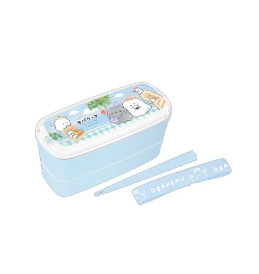 2段ランチボックス オバケーヌ/おべんとう 送料無料