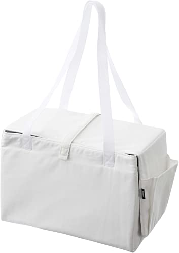 山崎実業(Yamazaki) ミシン収納バッグ ホワイト 約W46×D25×H31cm（組み立てサイズ：取っ手含まず） タ..