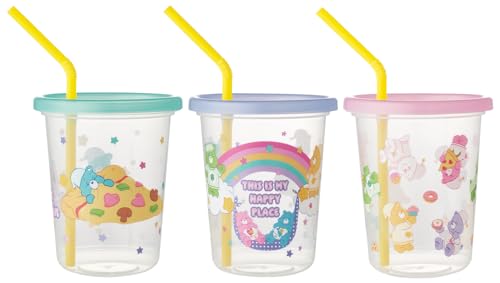 (Skater) ȥդ ֥顼 3ĥå 320ml  Care Bears ٥ SIH3ST-A ...