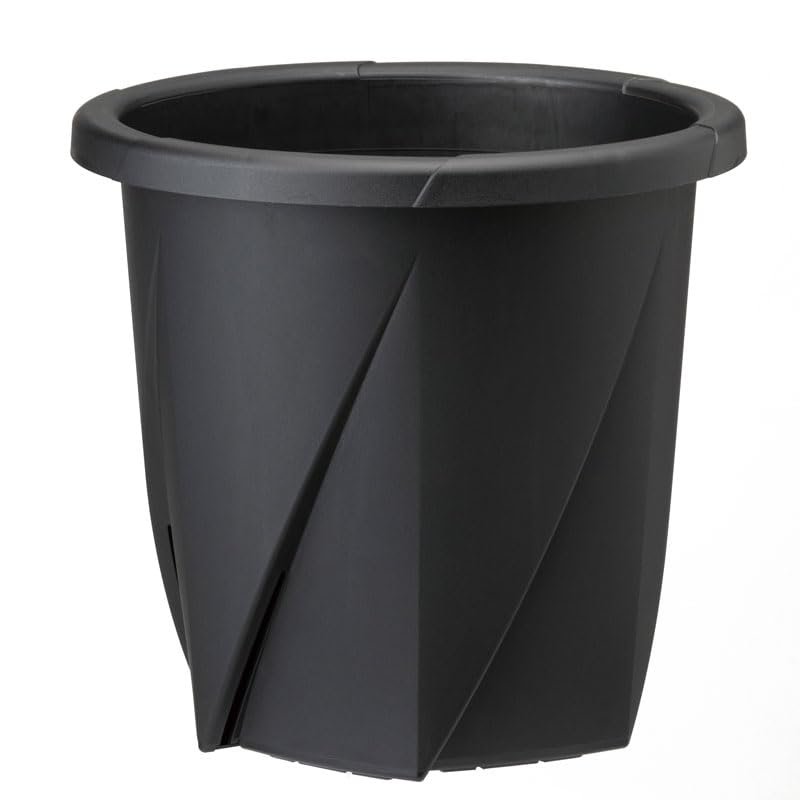 大和プラスチック スリット鉢 根はりポット 35型 ブラック 野菜と果樹に使える大型スリットポット 送料..