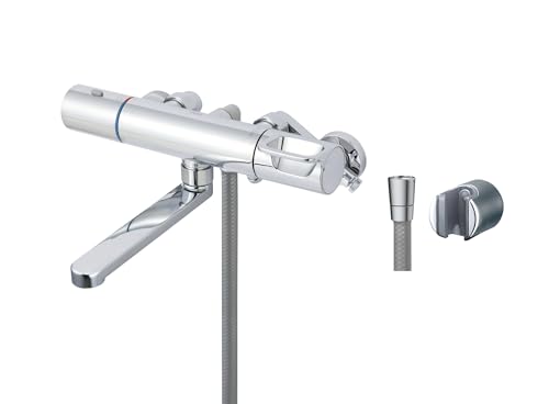 LIXIL (リクシル) INAX サーモスタット付バス水栓 RBF-910NA (メッキハンドル・シャワーヘッドなし) 寒..