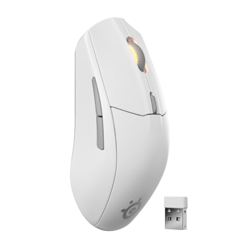 SteelSeries ゲーミングマウス 無線 ワイヤレス 2.4Ghz/Bluetooth対応 軽量 低遅延 1.9ms 高耐久 18 送料無料