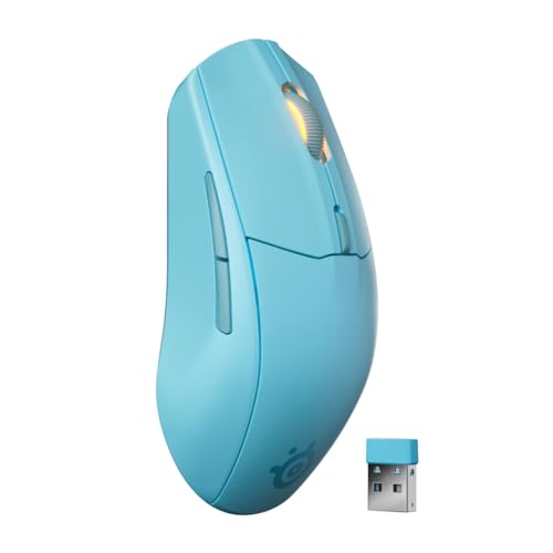 SteelSeries ߥ󥰥ޥ ̵ 磻쥹 2.4Ghz/Bluetoothб  ٱ 1.9ms ѵ 18 ...