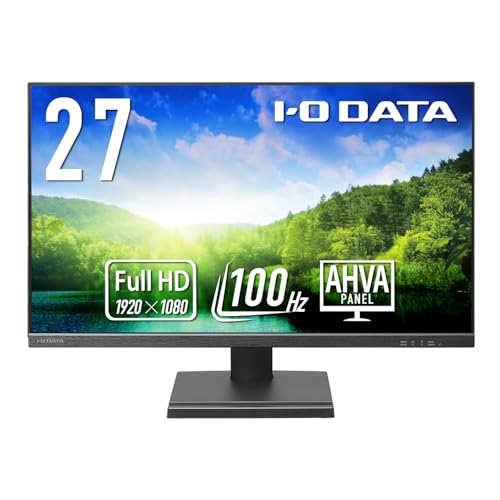 IODATA ˥ 27 100Hz AHVAѥͥ  ֥å (HDMI1/DisplayPort1/ԡ ...