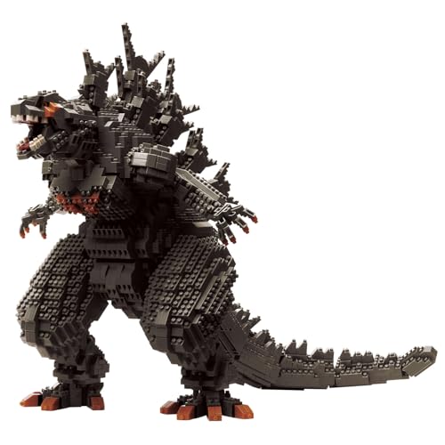 カワダ(Kawada)ナノブロック ゴジラ（2023） デラックスエディション NB-063 10×42×28cm 12才以上 インテリ 送料無料