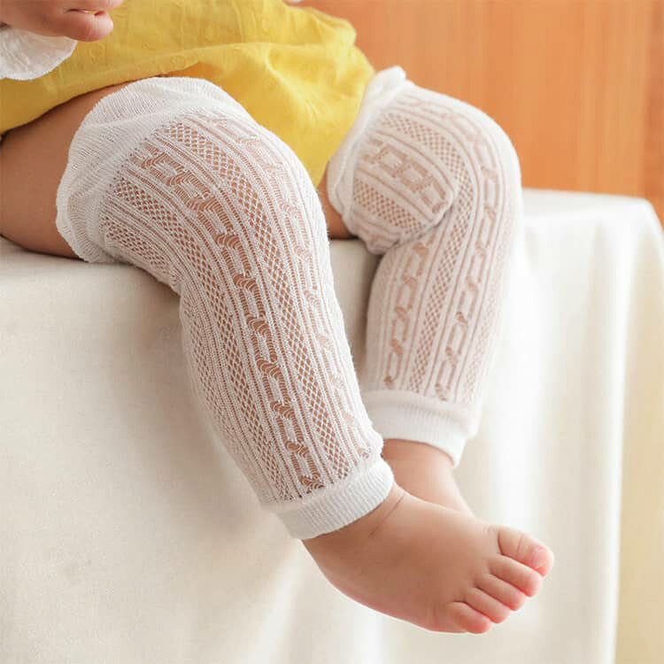 夏用 ベビー 4足セット 赤ちゃん 0-3歳 レッグウェア くすみカラー 日焼け対策 冷...