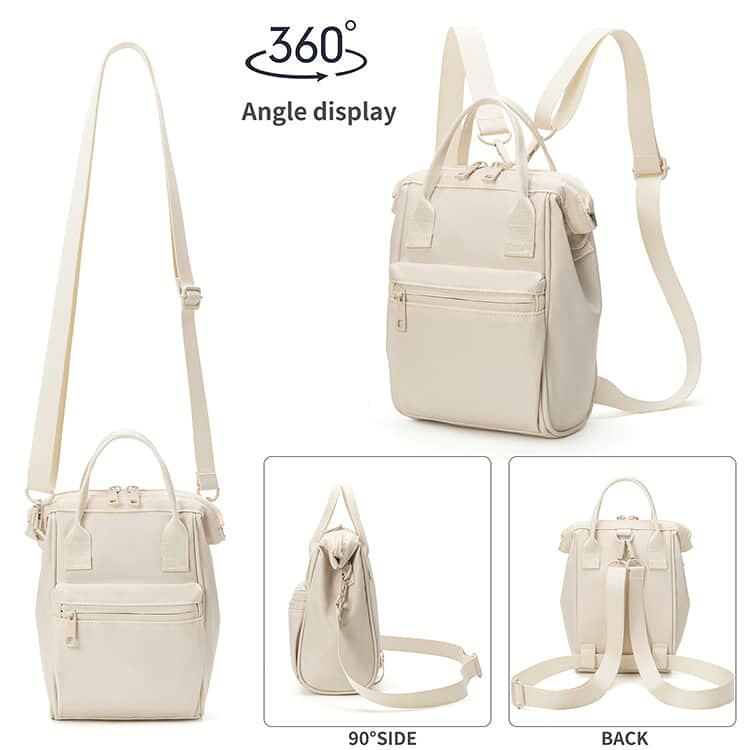 3WAY ミニ ハンドバッグ ショルダーバッグ お出かけ レディース 斜め掛けバッグ リュックサック メンズ ミニバッグ バックパック 軽量 撥水加工 多ポケット オックスフォード生地 耐摩耗 旅行 スマホショルダー シンプル カジュアルバッグ grabadream-10008168 グラブアドリーム サンプル画像3