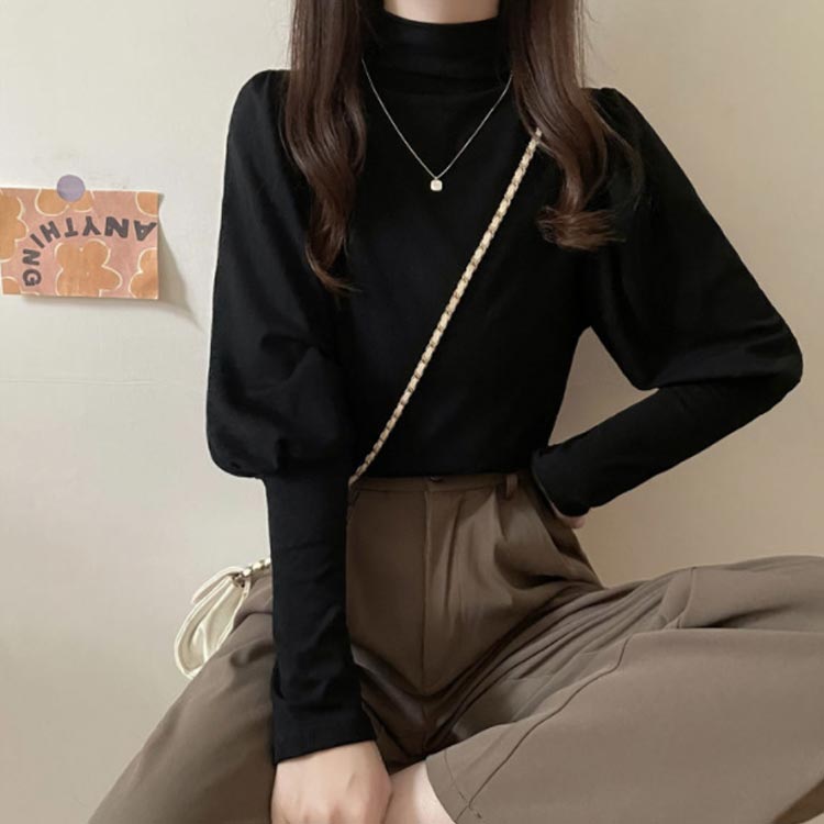 送料無料 バルーン袖 長袖 Tシャツ レディー...の紹介画像3