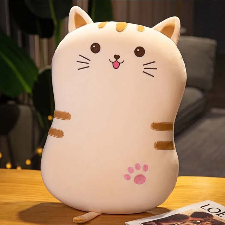 添い寝枕 三毛猫 ピロー クッション 猫の抱き枕 ぬいぐるみ 枕 抱き枕 ネコ 猫 ぬいぐるみ ぬいぐるみ ミケネコ お昼寝まくら 抱き枕 ふわふわ もちもち 癒し 座布団 アニマル 動物 クリスマス 誕生日 ねこ [3]