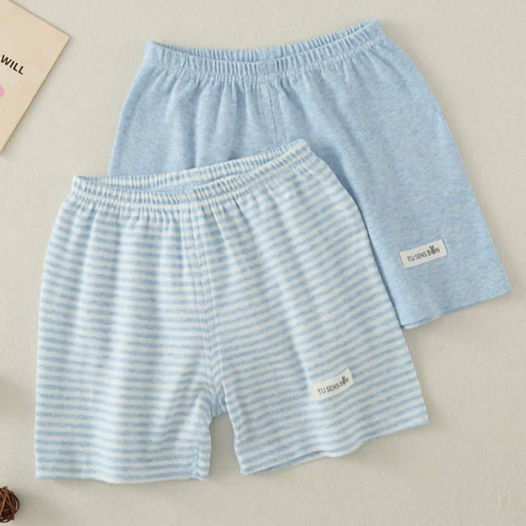 綿 ハーフパンツ ルームパンツ ハーフパンツ ボーダー柄 ウェストゴム 男の子 女の子 キッズ ルームウェア 子供服 パンツ 部屋着 涼しい ゆったり パジャマ 薄手 ショートパンツ 半ズボン 80cm おしゃれ 90cm 100cm 110cm 120cm 130cm
