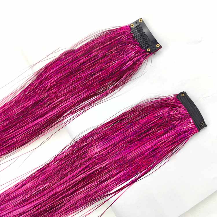 成人式 カラー エクステ 髪型 ティンセル 全14色 ワンタッチ セルフ 光る ヘア ヘア ティンセル 推し活 ウィッグ 部分ウィッグ つけ毛 全14色 14本セット ヘアアレンジ ヘアアクセサリー 子供 発表会 キッズ ダンス ライブ ポイントメッシュ 3