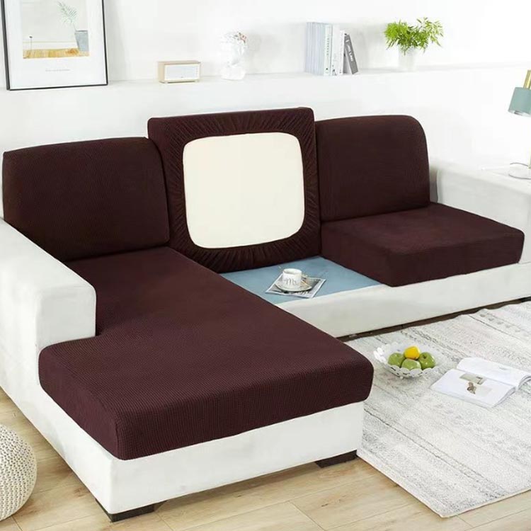 ソファー 座面カバー ソファーカバー 1/2/3/4人掛け ストレッチ カウチカバー ぴったり 全面保護 フィット 伸縮 傷防止 肌触りいい ソファークッションカバー 洗える 通気性 耐久性 オールシーズン インテリア 滑り止め 汚れ防止 ソファー保護 [2]