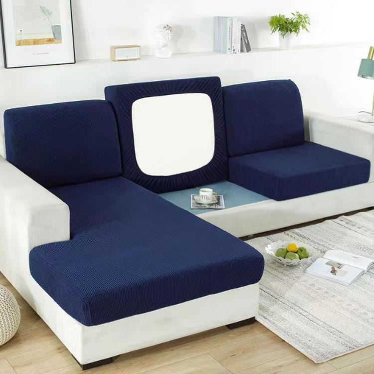 ソファー 座面カバー ソファーカバー 1/2/3/4人掛け ストレッチ カウチカバー ぴったり 全面保護 フィット 伸縮 傷防止 肌触りいい ソファークッションカバー 洗える 通気性 耐久性 オールシーズン インテリア 滑り止め 汚れ防止 ソファー保護 [3]