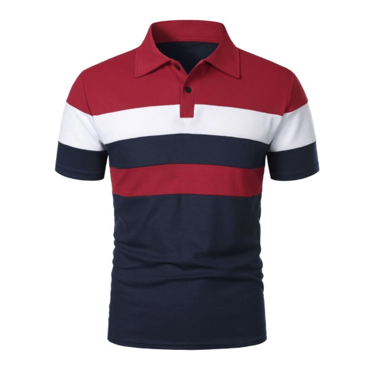 ゴルフ ボーダー 半袖ポロシャツ メンズ 春夏 ゴルフウェア 半袖シャツ 吸汗速乾 UVカット ポロシャツ ストレッチ シンプル ビジネス カジュアル 大きいサイズ ゴルフシャツ スポーツウェア おしゃれ トップス