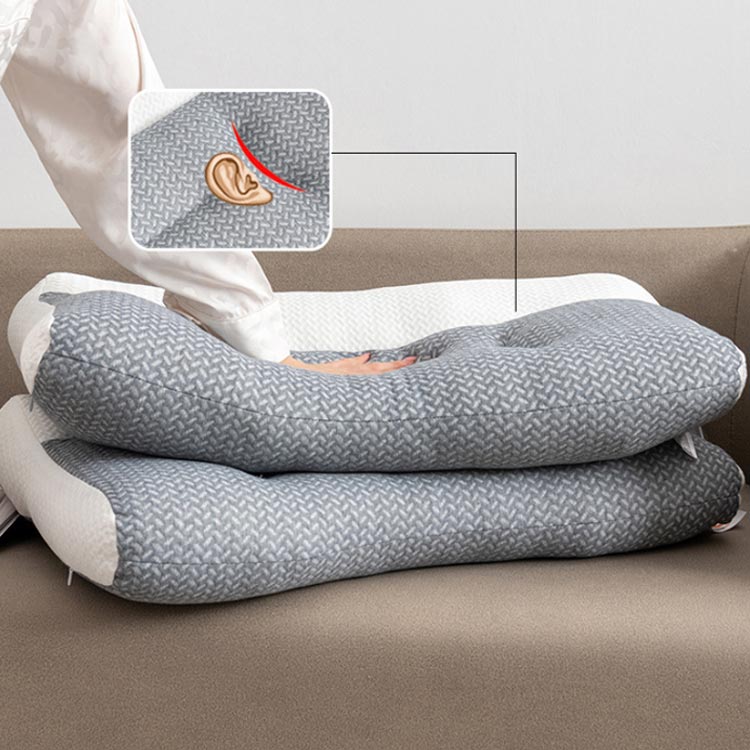 枕 頚椎牽引ケア枕 ストレートネック 枕 まくら 安眠枕 頚椎支持型 いびき 肩こり 枕 超快適快眠枕 横向き寝 首こり 頸椎サポート 頚椎安定型 頭痛 肩 首 痛み プレゼント 母の日 父の日 新生活 ギフト 敬老の日 頸椎牽引ケア 枕 寝返り 仰向け [2]