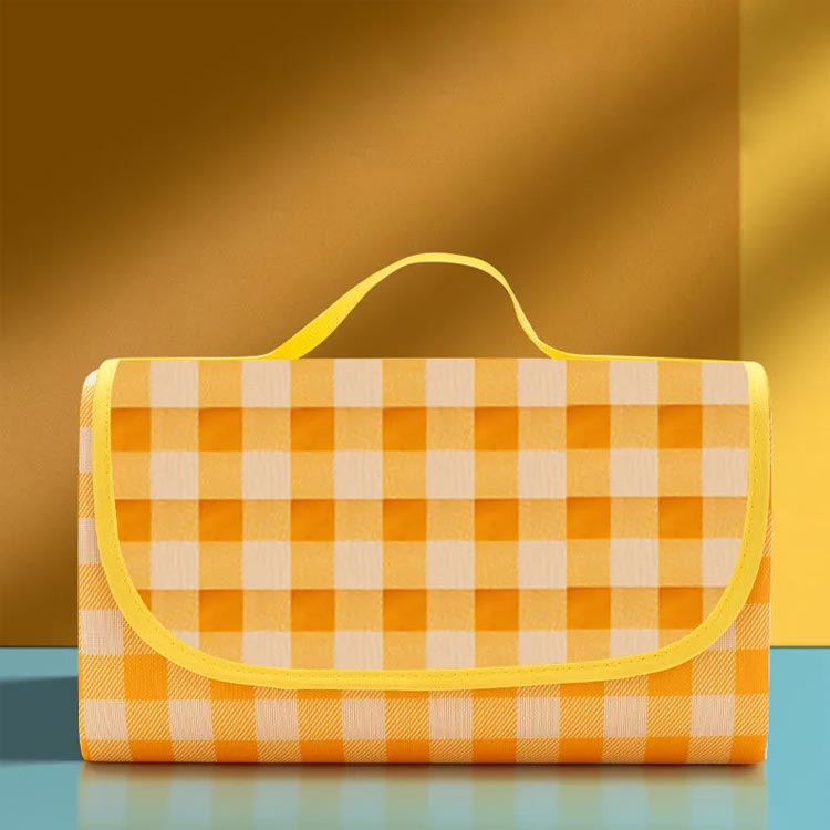 レジャーシート 折りたたみ バッグ型 厚手 200*200cm 大きい ピクニックラグ コンパクト 折りたたみ 6〜8人 ピクニックシート 敷物 バッグ型収納 チェック 遠足 運動会 防水 持ち運び