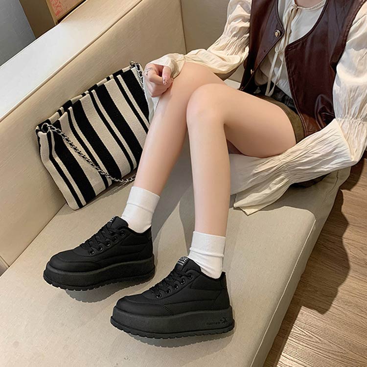 裏起毛 スニーカー レディース 厚底 シューズ 靴 秋冬 スリッポン 保温 スポーツシューズ 滑らない 履きやすい 外反母趾 厚底 ダッドスニーカー ウォーキングシューズ 通勤靴 女性 運動靴 通学