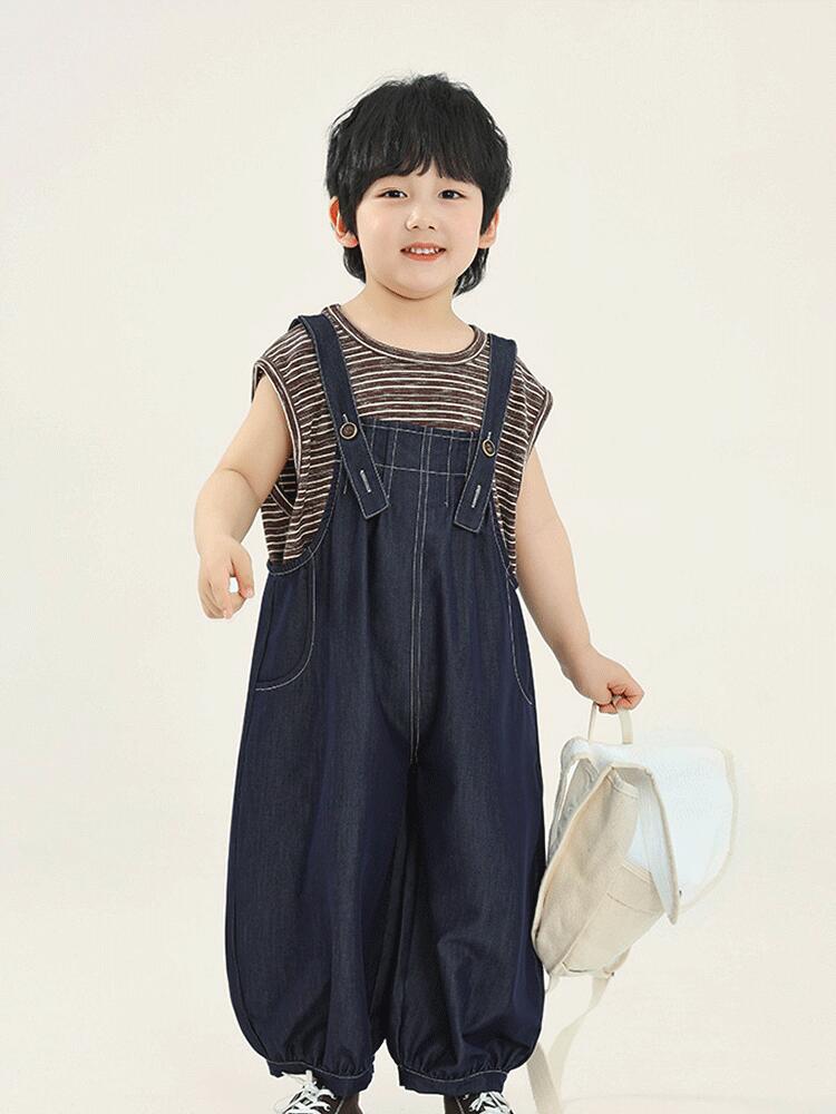 子供 サロペット 男の子 女の子 キッズ ロンパース サロペット オールインワン デ...
