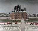 ミッシェル・ドラクロア「Le Chateau d'O」-The Castle of O-直筆サイン入り限定版画 シルクスクリーン選べる新品額付 国内 送料無料
