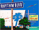 鈴木 英人 「RHYTHM BOULEVARD」 作家直筆サイン・限定番号入り 2025年 EMグラフ選べる新品額付 英人事務所公認店・真性証明書付 版画 アー...
