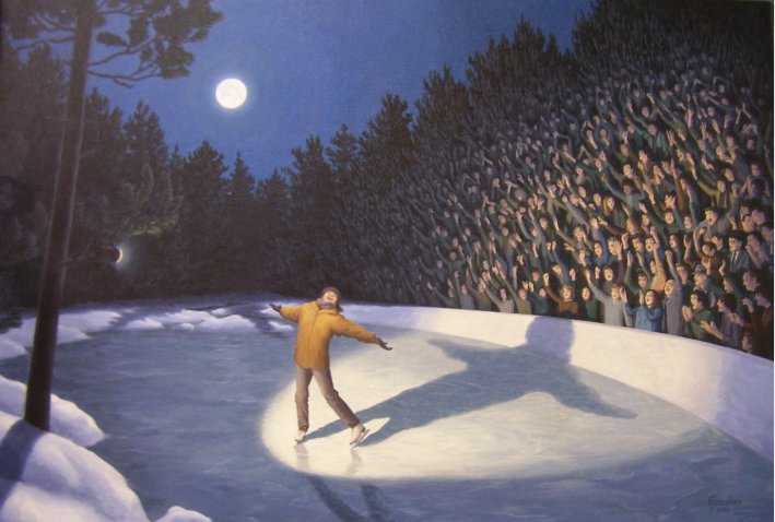 ロブ・ゴンサルヴェス 「The Woodland Arena」Rob Gonsalves ジグレー版画選べる新品額付　国内 送料無料