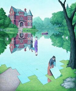 ロブ・ゴンサルヴェス 「Still Waters」Rob Gonsalves ジグレー版画選べる新品額付　国内 送料無料