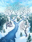 ロブ・ゴンサルヴェス 「Tributaries」Rob Gonsalves ジグレー版画選べる新品額付　国内 送料無料