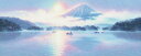 笹倉 鉄平「日の出・富士・印象」Impression, Sunrise, Mt.Fuji2020年9月中旬リリース キャンバス・ジグレー 額付版画作品【送料無料...