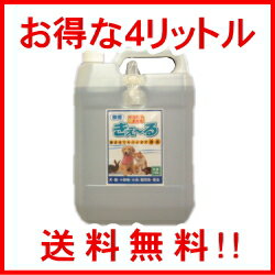 「きえ〜る」お徳用4リットル