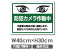 【防犯カメラ作動中】W400mm×H300mm 不法投棄 監視カメラ 作動中 監視中 24時間 録画中 屋外 オーダー セキュリティ看板 不法投棄厳禁!エトセトラ 屋外ゴミ捨て迷惑行為防止対策 私有地 マンション管理 camera-311