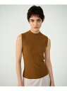 【SALE/30%OFF】ハイネックリブニットトップ GRACE CONTINENTAL グレースコンチネンタル トップス その他のトップス ブラウン ホワイト...