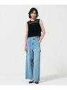 【SALE/50%OFF】チュールフリルノースリーブ GRACE CONTINENTAL グレースコンチネンタル トップス その他のトップス ブラック ベージュ...