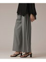 サイドラインパンツ GRACE CONTINENTAL グレースコンチネンタル パンツ その他のパンツ ブラウン グレー【送料無料】[Rakuten Fashi...