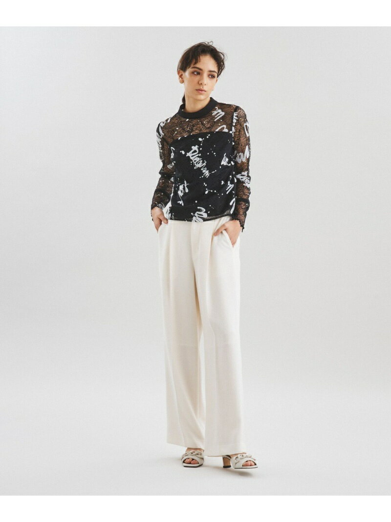 ツイードワイドパンツGRACECO...