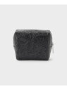 Square Pouch GRACE CONTINENTAL グレースコンチネンタル 財布・ポーチ・ケース ポーチ ブラック ベージュ レッド【送料無料】[Ra...