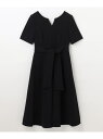 スリーブタックドレス GRACE CONTINENTAL グレースコンチネンタル ワンピース・ドレス ドレス ブラック【送料無料】[Rakuten Fashio...