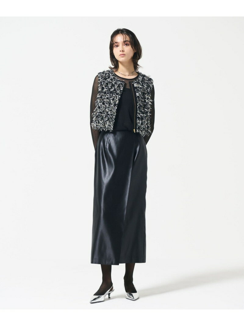 コーティングラップスカートGRAC...