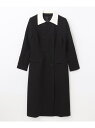 クレリックコートドレス GRACE CONTINENTAL グレースコンチネンタル ワンピース・ドレス ドレス ブラック【送料無料】[Rakuten Fashi...