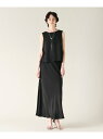 【SALE/50%OFF】キュプラサテントップ GRACE CONTINENTAL グレースコンチネンタル トップス その他のトップス ベージュ ブラック【RB...