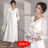 ۥǥ󥰥ɥ쥹 Vͥå Ĺµ 󼡲  µդΥɥ쥹 ǥ󥰥ɥ쥹 ֲǥɥ쥹 WeddingDress gcd_7003_out