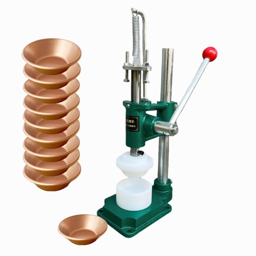 タルト生地メーカー タルト型10個付き パイ生地メーカー ベーキングツール 繰り返し使え 製菓用品 エッ..