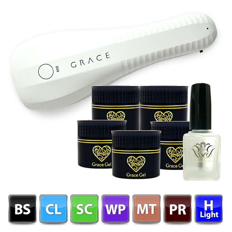 HEMAフリー プレミアムアシッドレスプライマー&超よくばりセット(各15ml)＋ハンディライト