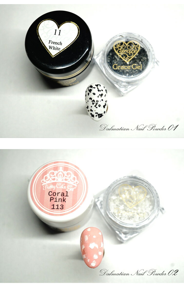 【ゆうパケット対象商品】 ダルメシアンパウダー01〜04　約1g