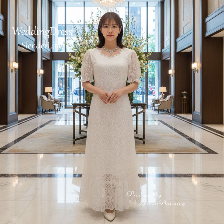 【在庫処分】ウエディングドレス 前撮り ウェディングドレス パーティドレス ワンピース ロング丈 Aラ..