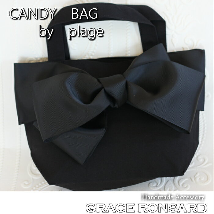 candy bag by plageランチバッグ　お散歩バッグ　サブバッグ　GRACERONSARDグレースロンサール