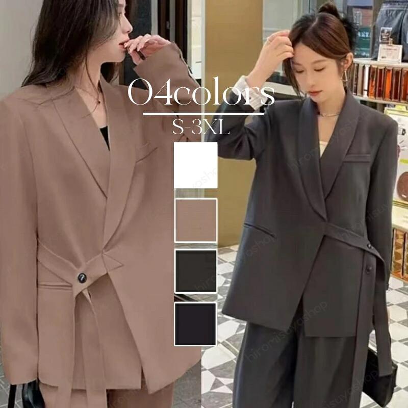 Suits For Job Interviews - セットアップ レディース セレモニー スーツ 春 秋 パンツスーツ きれいめ カジュアル スーツ 上下セット フォーマル 卒園式 入学式 面接 卒業式 七五三 ビジネススーツ ジャケット パンツ 2点セット おしゃれ オフィス 説明会 OL 体型カバー 通勤 OL 女性 30代 40代 50代