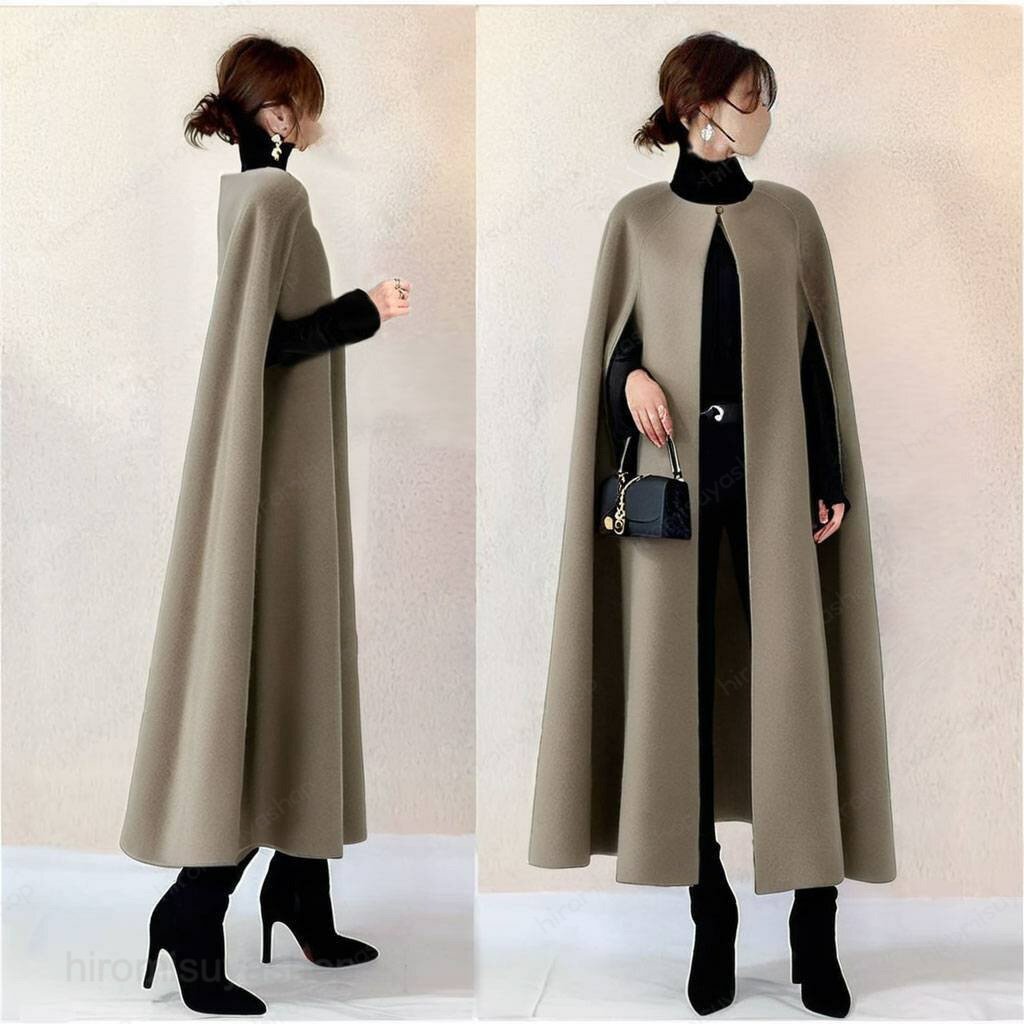 コート ロングコート レディース きれいめ ケーブ カジュアル ロング 春 秋 おしゃれ フレア 上着 体型カバー ジャケット 体型カバー 大人 長袖 ミモレ丈 アウター ライトアウター 無地 大きいサイズ ゆったり上品 日常 着回し 通勤 韓国 30代 40代 50代 2