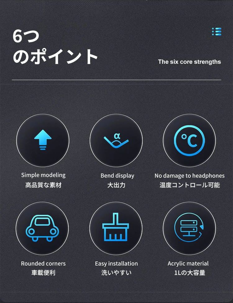 【車載用】カーケトル 電気ポット 1000ml...の紹介画像3