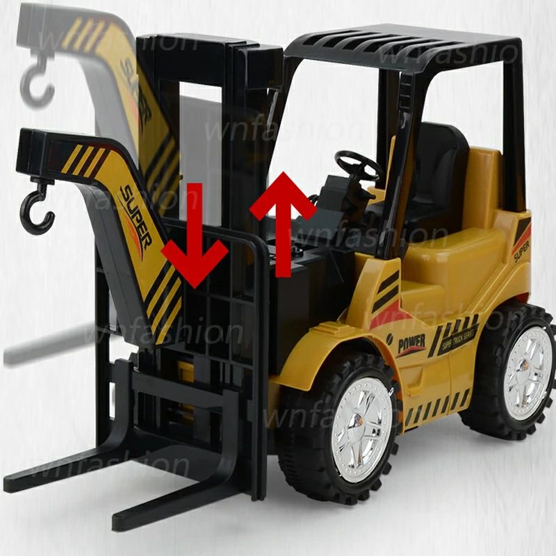 Grace Selectのフォークリフト ラジコン おもちゃ 働く車 男の子 プレゼント 知育玩具 RC 子供用 作業車両 6歳 7歳 8歳 9歳 10歳 キッズ 誕生日 車おもちゃ 新年 クリスマス ギフト ラジコンカー 工事車両 電動 充電式 大人 こどもの日 はたらくくるま 建設機 重機 リモコンフォークリフト｜アングル3